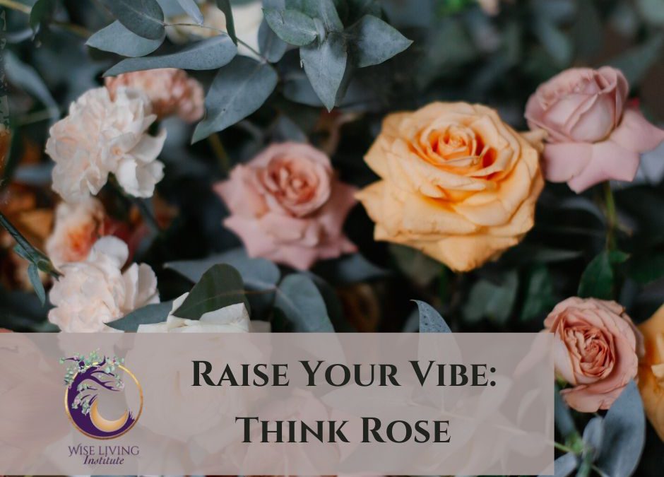 Raise Your Vibration by Thinking of a Rose