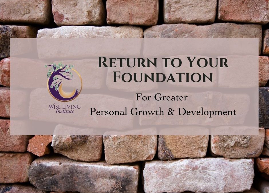 Return To Your Foundations